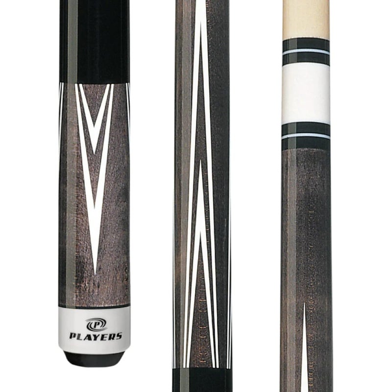 Players 58 2Piece North American Hard Maple Billiard Pool Cue Stick Smoke 18oz - Image 2