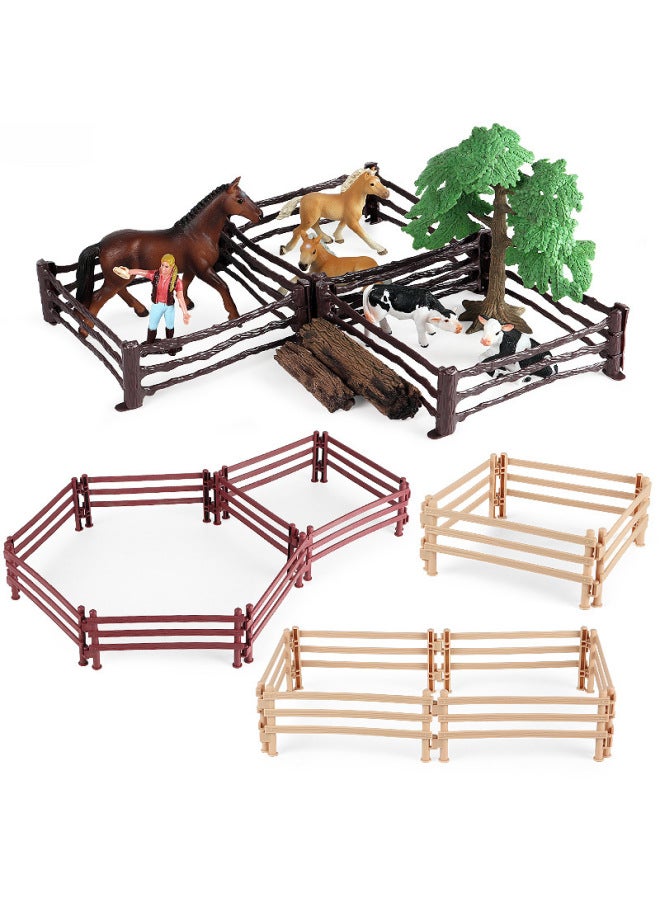 Realistic Animal Plant Simulation Models Toys-Color:RD Cat Climbing Frame Scene Suit  - Image 3