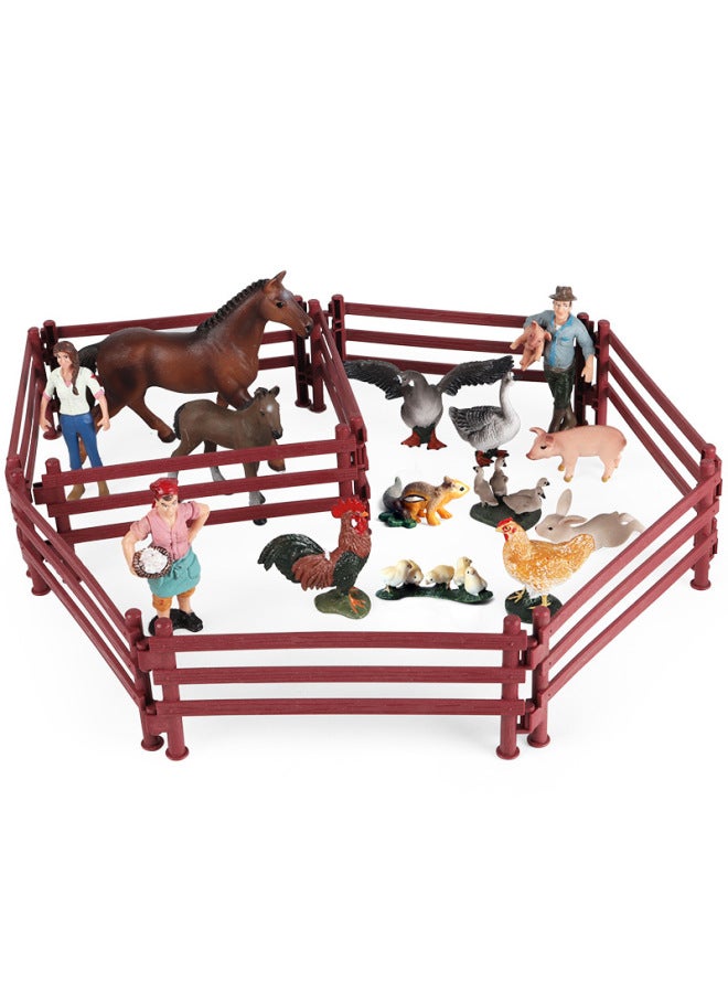 Realistic Animal Plant Simulation Models Toys-Color:RD Cat Climbing Frame Scene Suit  - Image 4