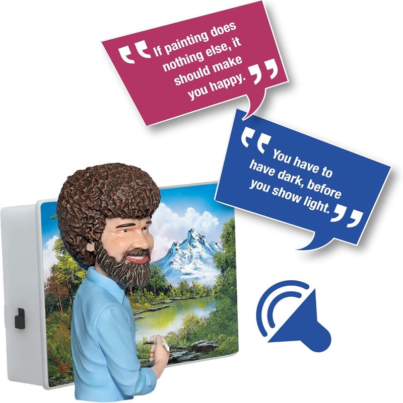CLAPPER Bob Ross Talking Night Light, Wireless Sound Activated On/Off Light Switch, Clap Detection, Perfect for Kitchen/Bedroom/TV/Appliances, 120 V Wall Plug, Smart Home - Image 4