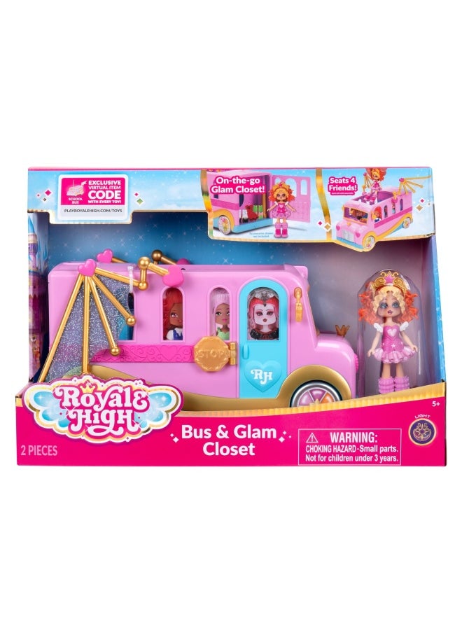 Disney Princess Disney Princess Royale High Bus & Glam Closet Set  - Image 1