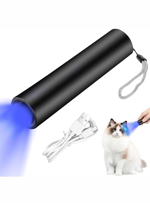 UV 365nm Fungus Test Lamp Light, Ultraviolet Light Flashlight Fluorescent Detection Lamp Ringworm Light