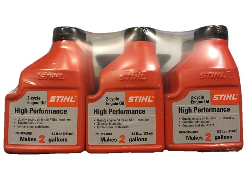زيت محرك عالي الأداء من STIHL 2-دورة عبوة 6 من زجاجات سعة 5.2 أونصة سائلة