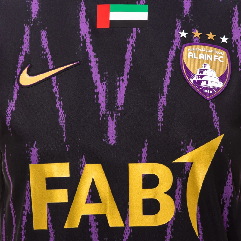 Nike Black Women's Al Ain 25/26 Stadium Away Replica Football Jersey for Women | Best Price UAE