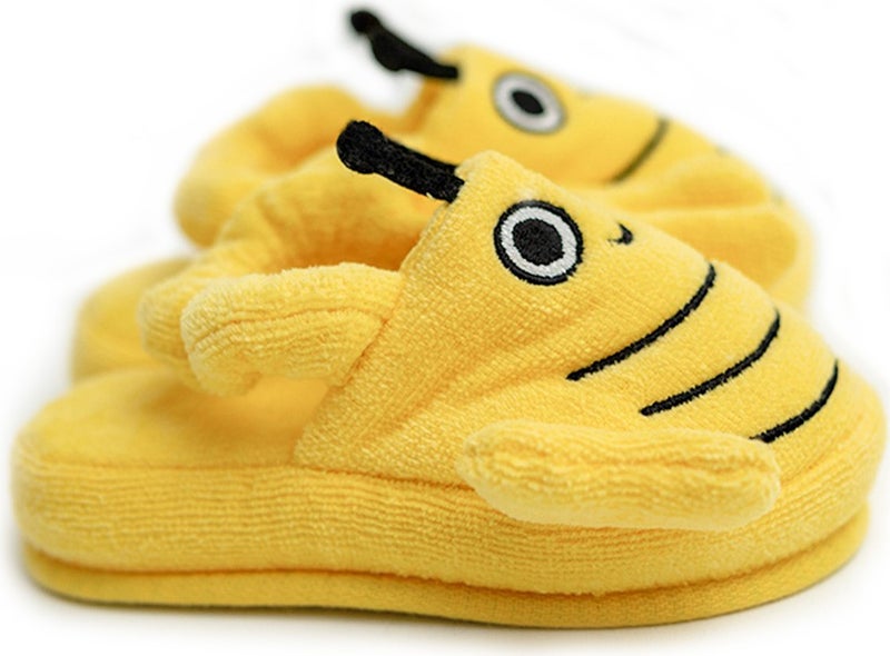 Milk&Moo Children's House Slippers Bee Viz Viz 2-4 Ages  - Image 3