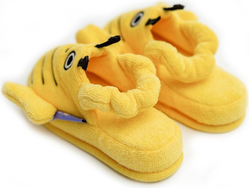 Milk&Moo Children's House Slippers Bee Viz Viz 2-4 Ages  - Image 4