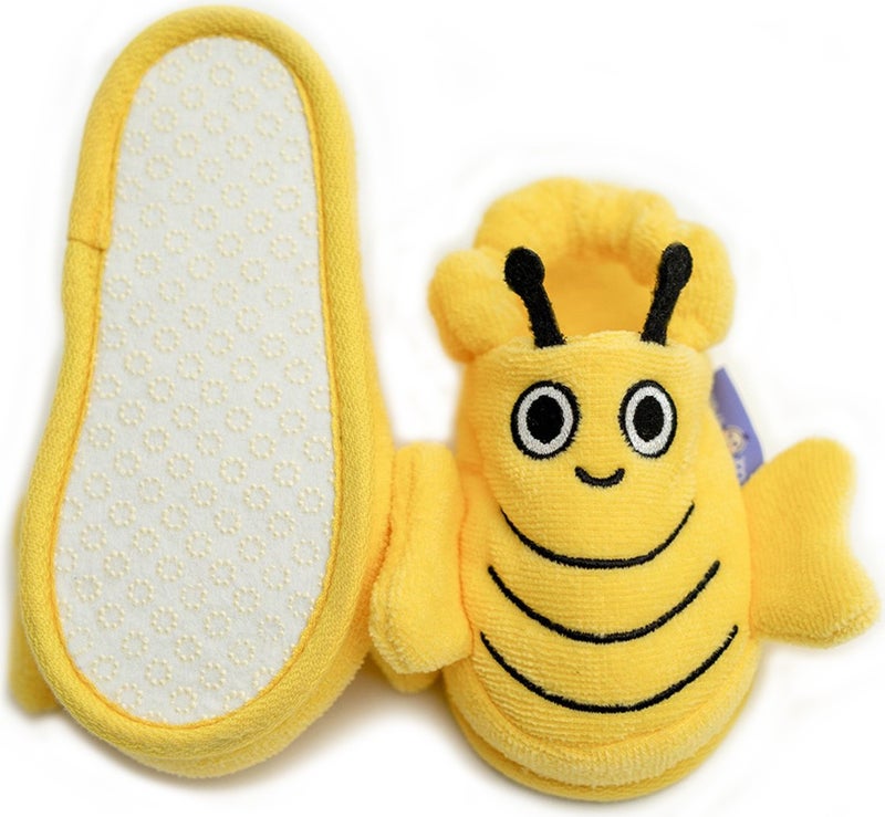 Children's House Slippers Bee Viz Viz 2-4 Ages