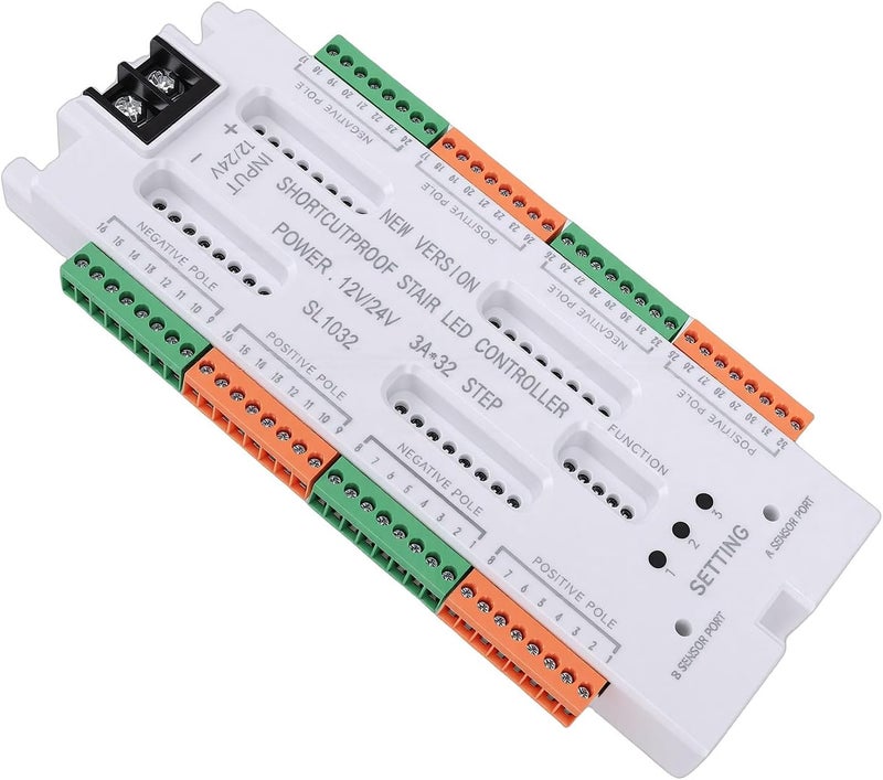 Generic Motion Sensor Automatic Staircase LED Controller with 32 Channel Customization for Step Lighting System - Image 3