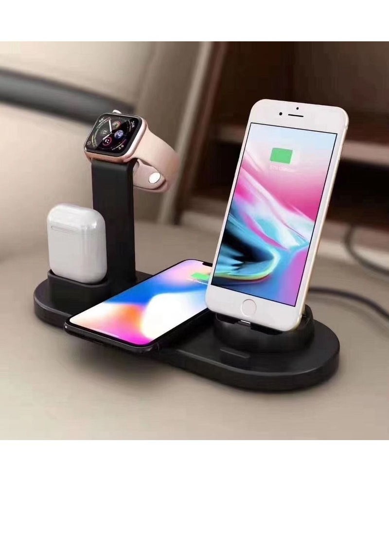 Generic - Professional Fast Wireless Charger for Apple iPhone,/Android/Smartwatch and Air Pods - Image 1