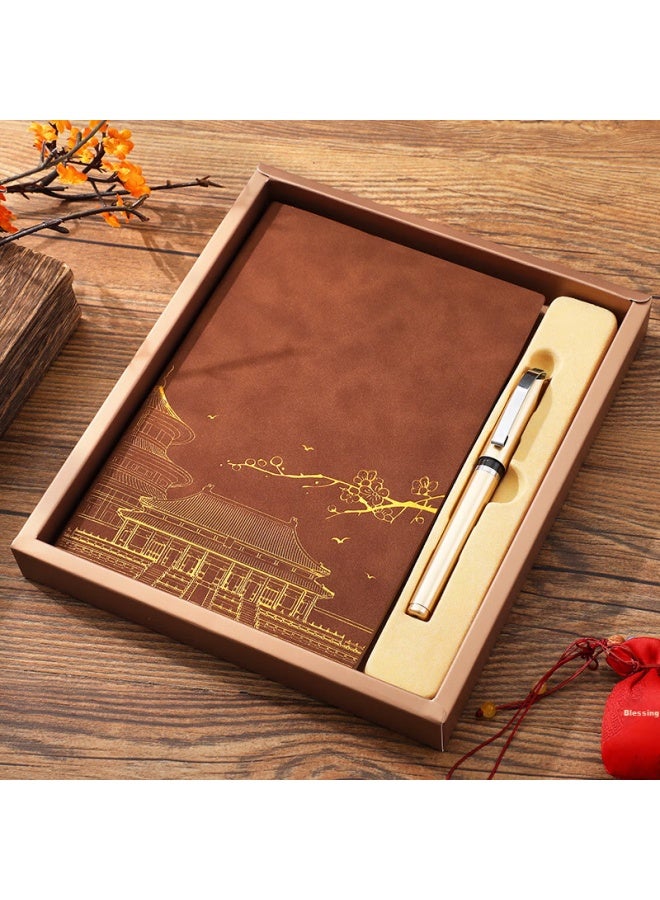 Longe Langjie Notebook Gift Box Set, Forbidden City Cultural And Creative Notebook Set, High-quality Gift, Stationery, Small Gift, Teacher's Day Present, Suitable For Male And Female Teachers, Customizable - Image 2