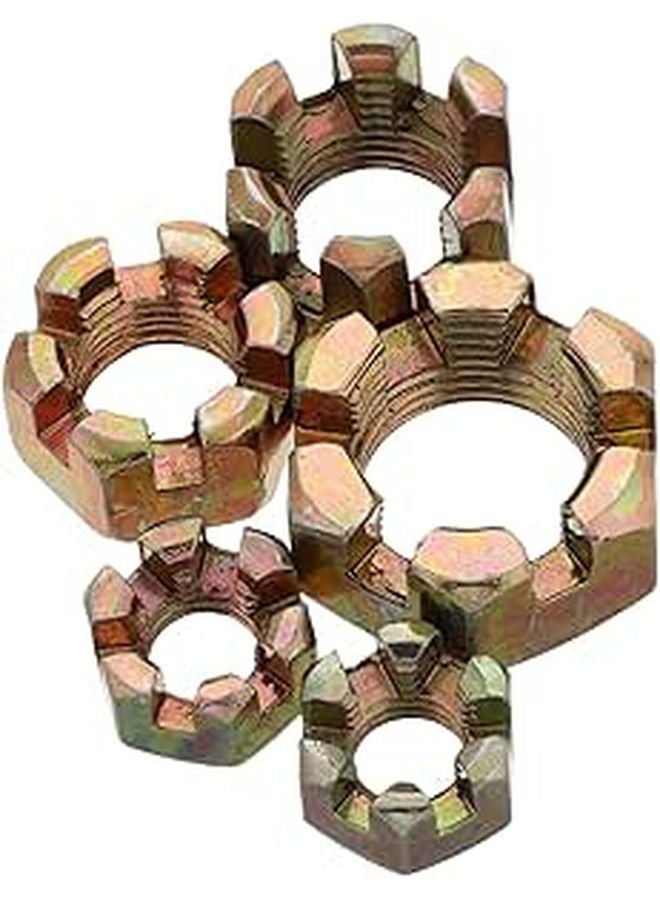5Pcs Steel Castle Nut Steering Kit For Tie Rods With Tools For ATVs And Motorcycles - Image 1