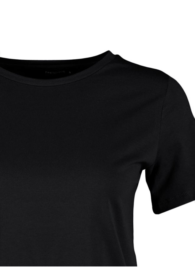 T-Shirt - Black - Regular fit