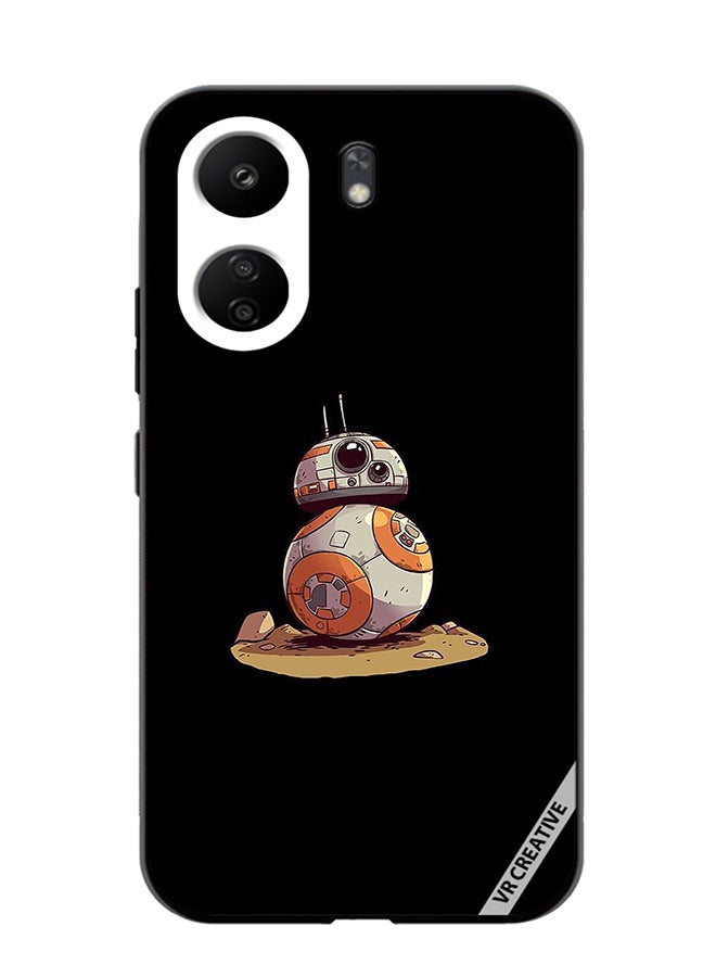 VR CREATIVE Protective Case Cover For Xiaomi Redmi 13C Bb8 Star Wars Character Design Multicolour - Image 1