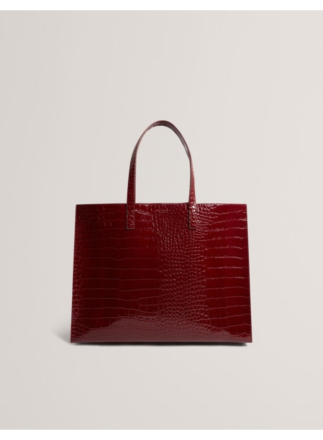 Ted Baker Croc Effect Extra Large Icon Bag - Image 2
