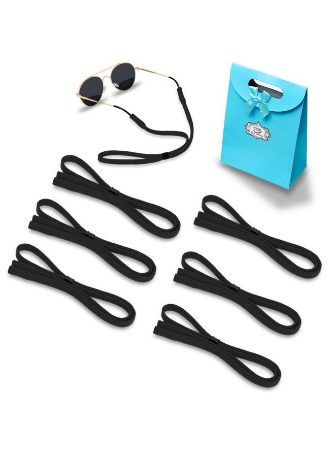 HALF CRESCEN Sports Glasses Holder - Unisex Sunglass Strap (Pack of 6), Soft Comfortable Eye Glasses String Strap for Men Women - Image 3