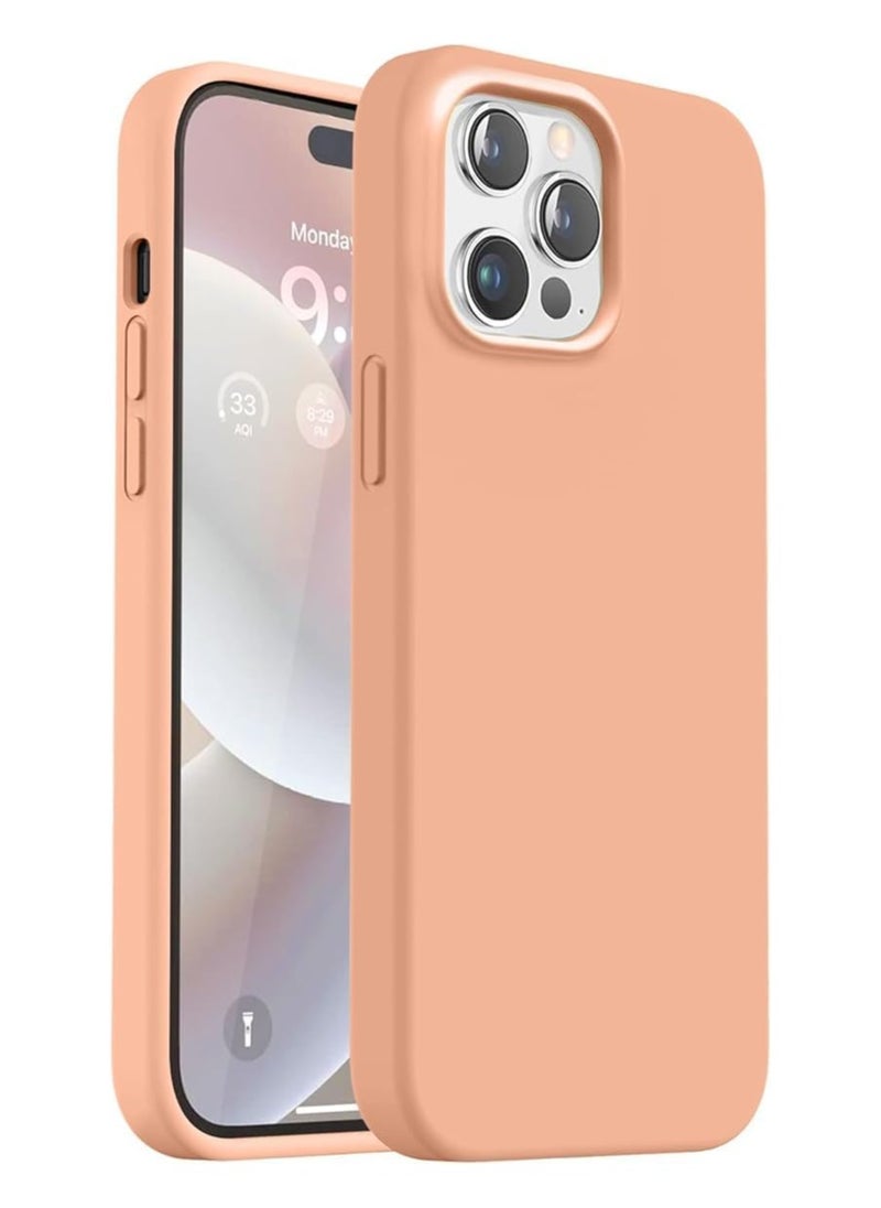 Generic - Compatible with iPhone 13 Pro Max Case 6.7 Inch Slim Liquid Silicone 4 Layers Soft Gel Rubber Shockproof Protective Phone Case with Anti Scratch Microfiber Lining (Simon) - Image 1