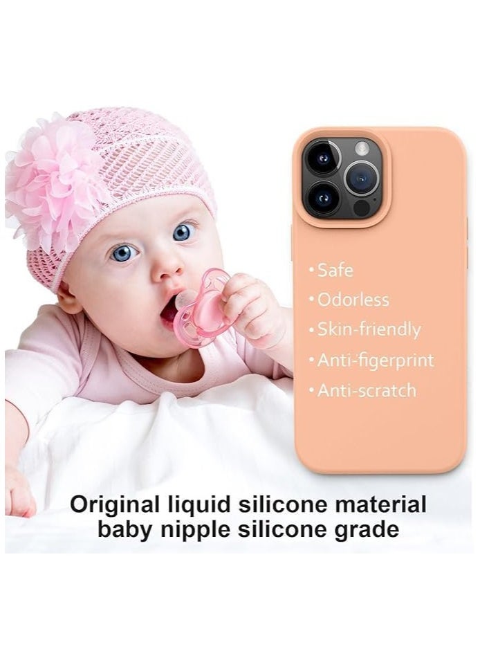 Generic - Compatible with iPhone 13 Pro Max Case 6.7 Inch Slim Liquid Silicone 4 Layers Soft Gel Rubber Shockproof Protective Phone Case with Anti Scratch Microfiber Lining (Simon) - Image 1