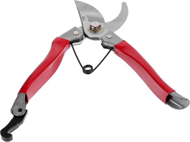 VICASKY Bypass Pruning Shears Garden Scissors Manual Branch Cutter Non-slip Handle Heavy-duty Gardening Tool for Plant Trimming and Outdoor Garden Use - Image 1