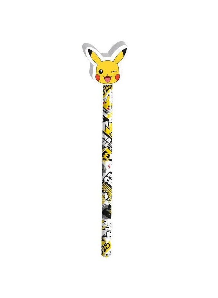 Pokemon Pencil with Eraser Topper - Image 1