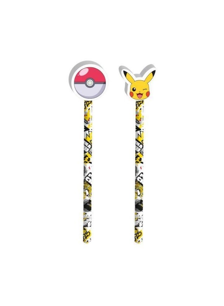 Pokemon Pencil with Eraser Topper - Image 3