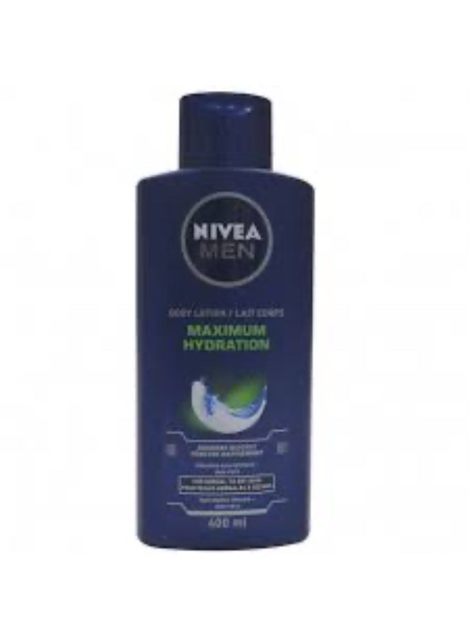 Nivea Men Maximum Hydration Body Lotion - 400ml - Image 1