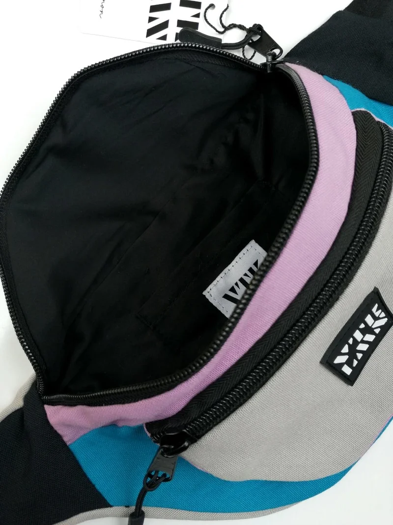 Vatkalimon Colored Gray Shoulder and Waist Bag