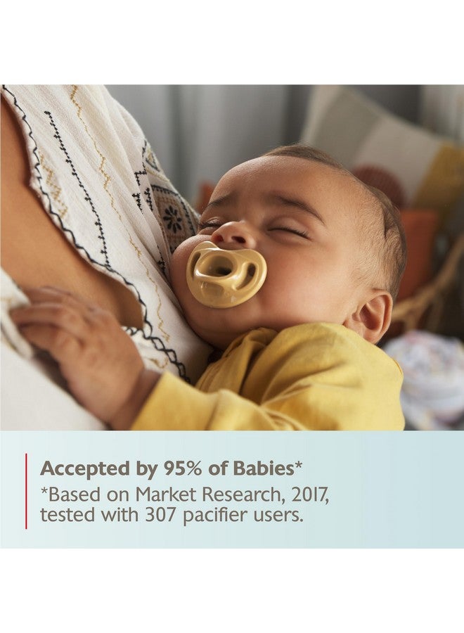 نوك لهاية NUK Timeless المريحة | 100% سيليكون، تصميم من قطعة واحدة | خالية من مادة BPA، لطيفة على بشرة الطفل | عبوة من 5 قطع، من 0 إلى 6 أشهر - Image 4