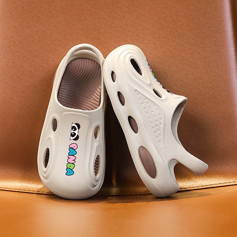 Summer Slip-On Clogs For Middle And Large Children, Boys And Girls, Lightweight Beach Sandals With A Stepping-On-Clouds Feel - Image 5