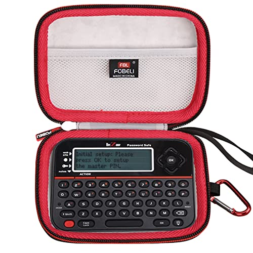 FBLFOBELI EVA Hard Carrying Case Compatible with John N. Hansen & RecZone LLC Password Safe Device, Portable Travel Protective Storage Bag (Case Only) - Image 1