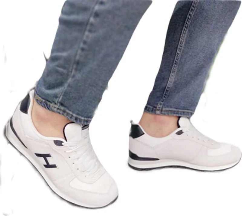 Hammer Jack Peru Men's Sneaker Sports Shoes 19250 Off-White Navy V3