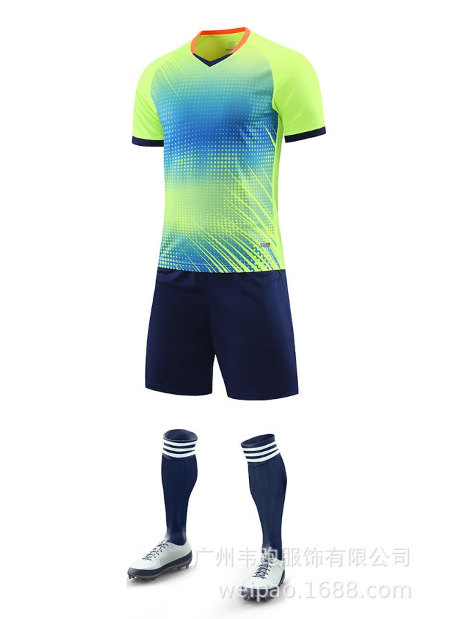 Fluorescent Green Football Jersey - Image 1