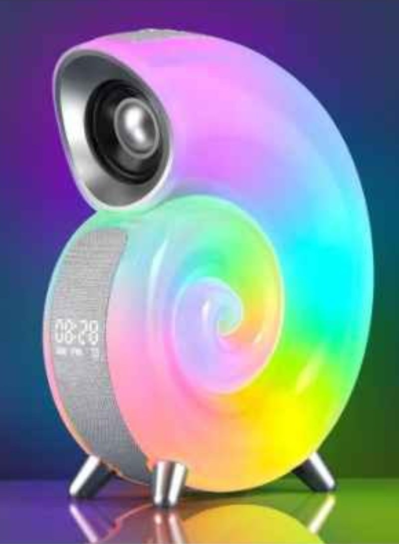 ELTRAZONE Conch Music Light Creative Smart Bluetooth Audio APP Control Wake-up Light Sleep Light Comes With White Noise - Image 1