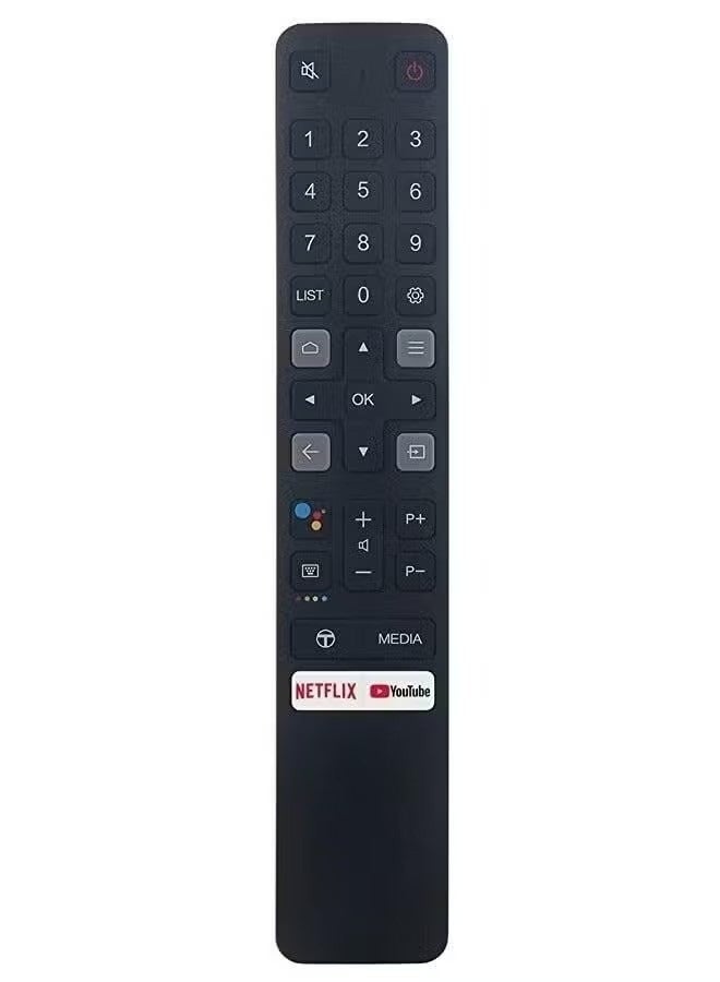 جهاز تحكم عن بعد لتلفزيون TCL الذكي، شاشات LCD و LED باللون الأسود