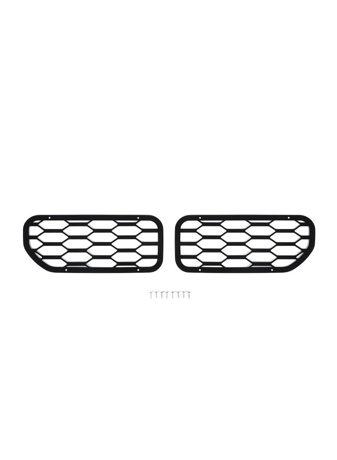Generic Car Rear Tail Light Cover Trim Metal Tail Lamp Guard Cover for Suzuki Jimny 2019-2023 Accessories, 2pcs(Black)  - Image 2