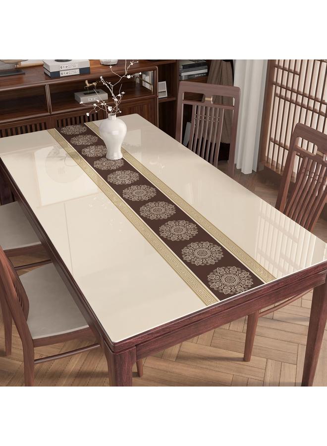 الأزرق جي دبليو مفرش طاولة صيني جديد مقاوم للماء ومضاد للزيت - Image 1