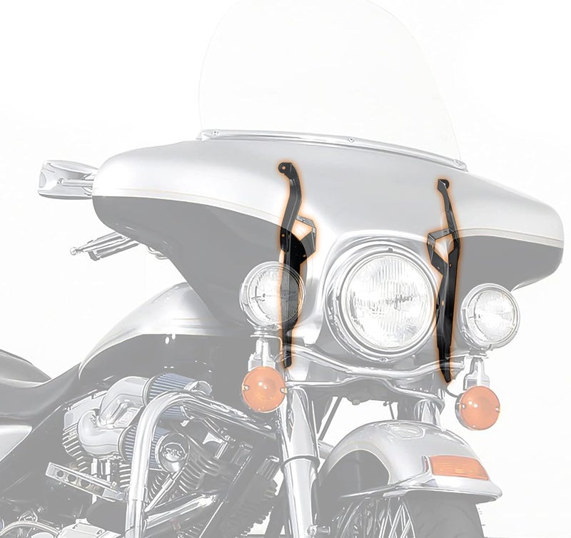 Wsays Batwing Head Outer Fairing Support Bracket Heavy Duty Compatible with Harley Electra Glide FLHT Street Glide FLHX 1996-2013 - Image 2