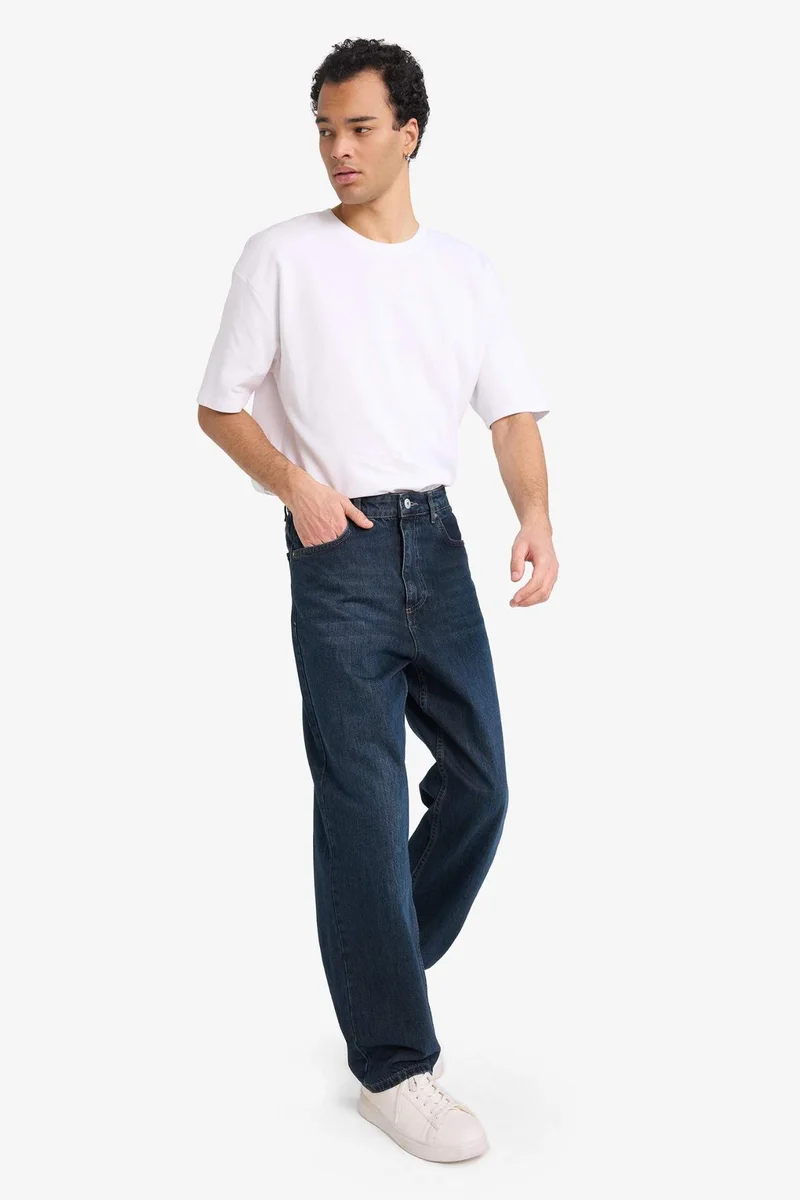 Defacto  Baggy Fit Trousers for Men | Best Price UAE