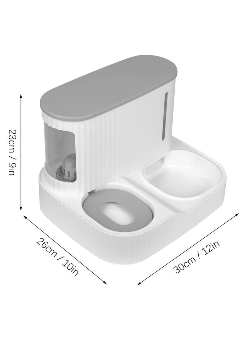 2 in 1 Pet Feeder and Water Dispenser Set