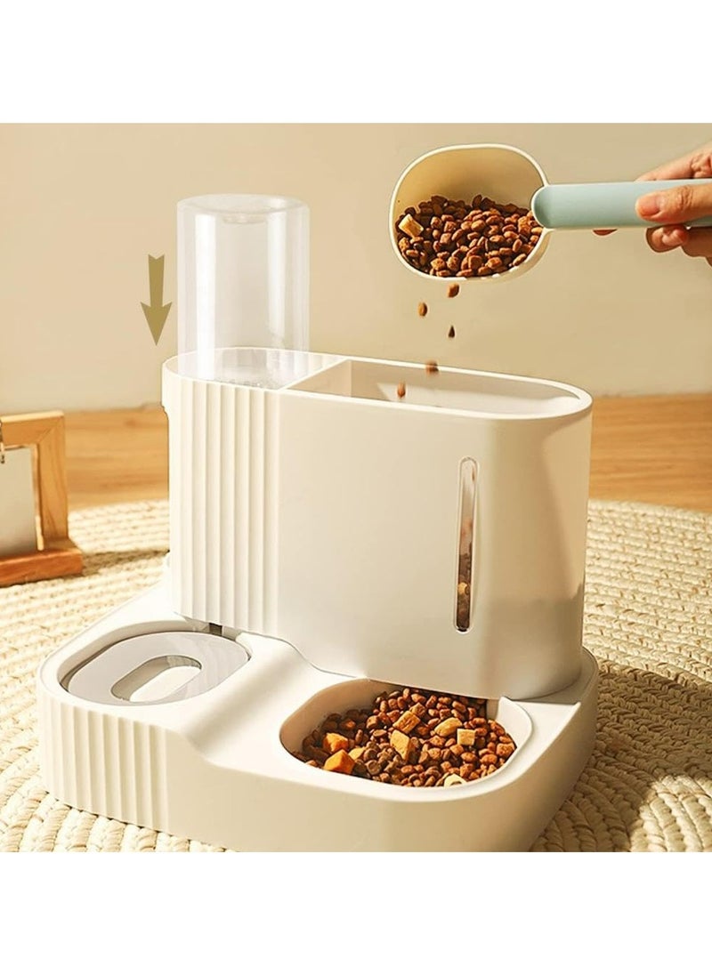 2 in 1 Pet Feeder and Water Dispenser Set