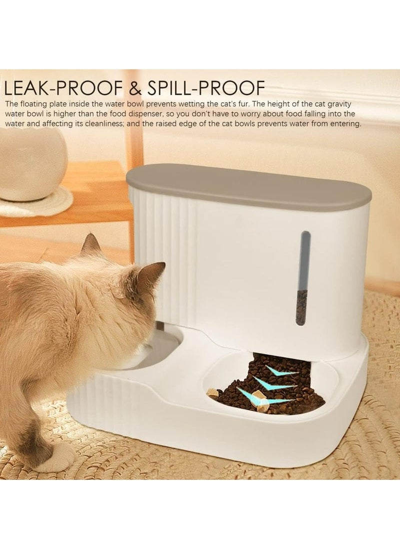 2 in 1 Pet Feeder and Water Dispenser Set