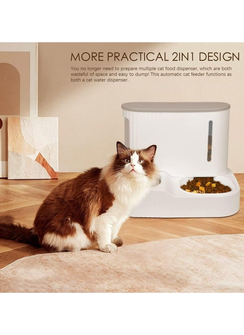 2 in 1 Pet Feeder and Water Dispenser Set