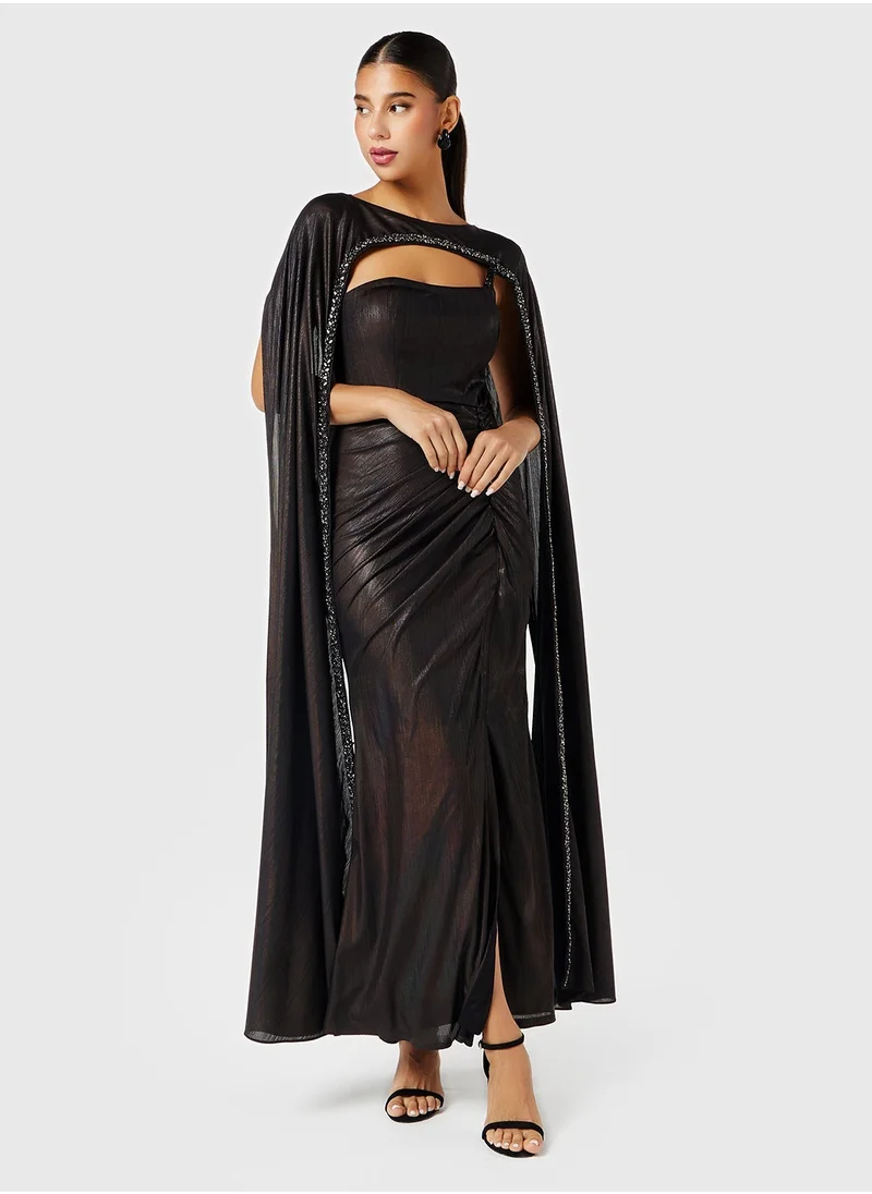 Threadz by Ajooni Capelet Column Dress