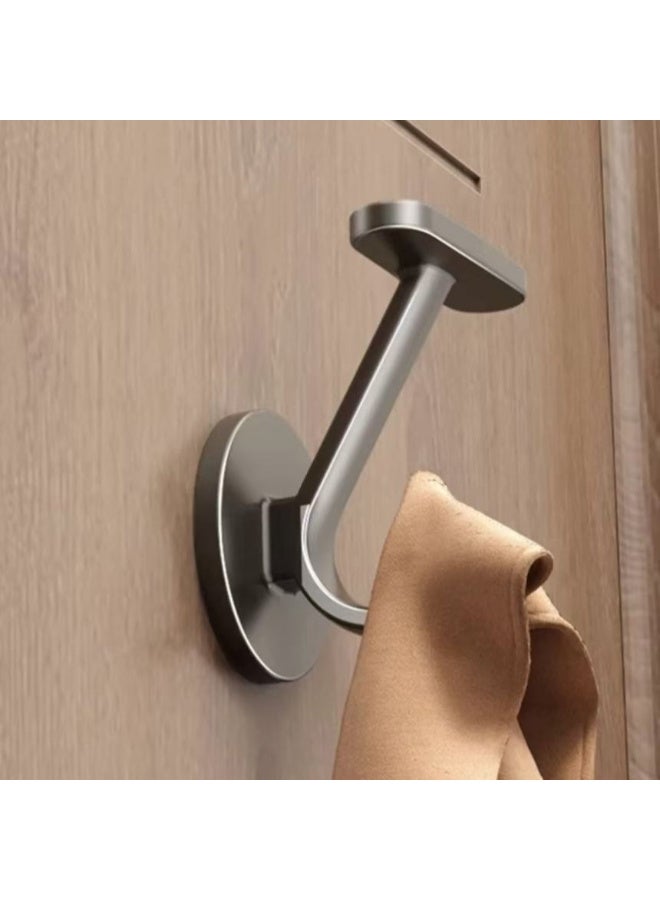 ZERIFAM Hanging Coat Hooks, 4PCS Wall Mount Coats Towel Hooks, Adhesive Coat Hangers Key Holder for Wall No-Drill for Outdoor, Bag Hanger, Home,Bathroom, Indoor, Hang Sticky Duty  - Image 2