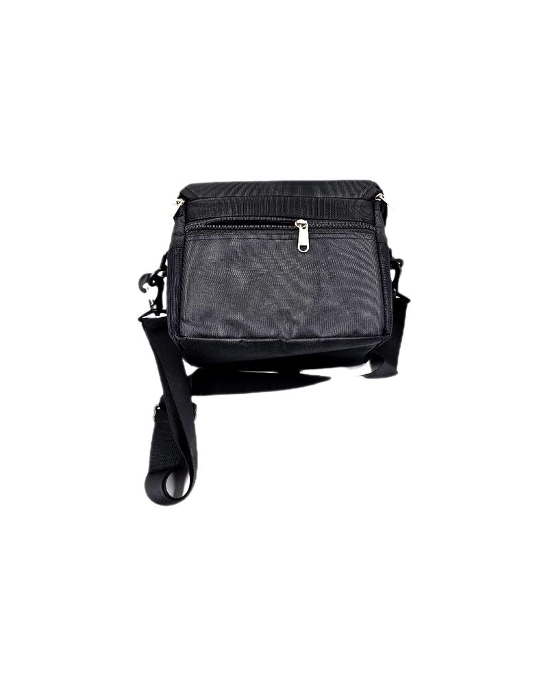 SHOPEE حقيبة كاميرا DSLR/SLR من بوليستر مع حزام كتف قابل للتعديل، متوافقة مع كاميرات نيكون، مقاومة للماء، قابلة للتنفس، مضادة للصدمات (أسود) - Image 4