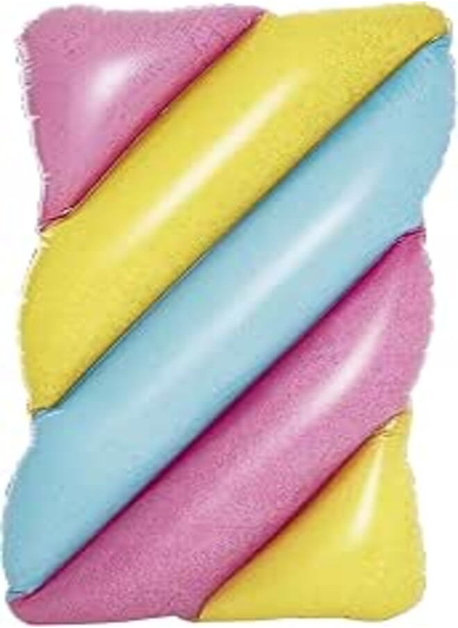 Bestway Bestway 43187 colorful marshmallow shaped inflatable pool air mattress 