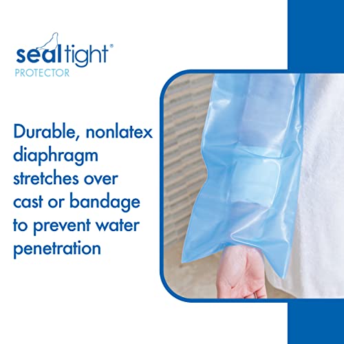 Brownmed - Seal-Tight Protector Mid Arm - Waterproof Bandage & Cast Protector for Shower & Swimming - Reusable Cast Shower Cover for Arm Casts - Durable Cast Bag - Small - Image 4