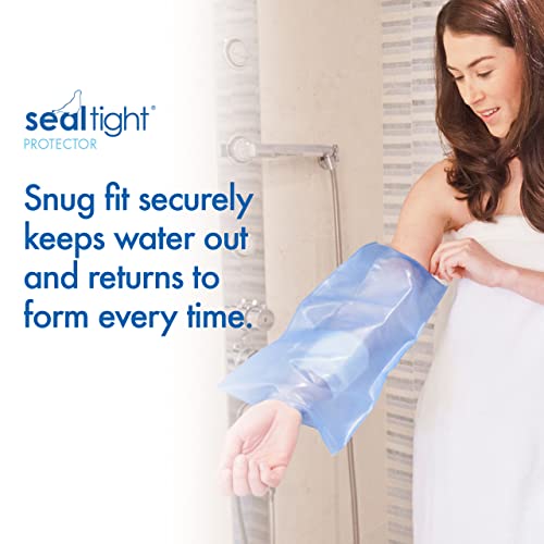 Brownmed - Seal-Tight Protector Mid Arm - Waterproof Bandage & Cast Protector for Shower & Swimming - Reusable Cast Shower Cover for Arm Casts - Durable Cast Bag - Small - Image 2
