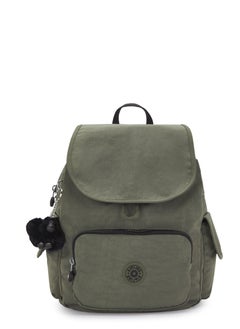 kipling City Pack Small Backpack Green Moss  - Image 1