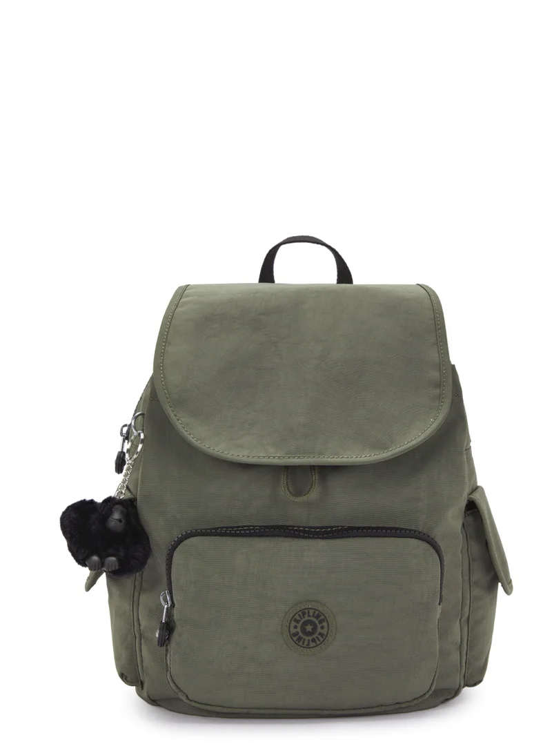 Kipling City Pack Small Backpack Green Moss