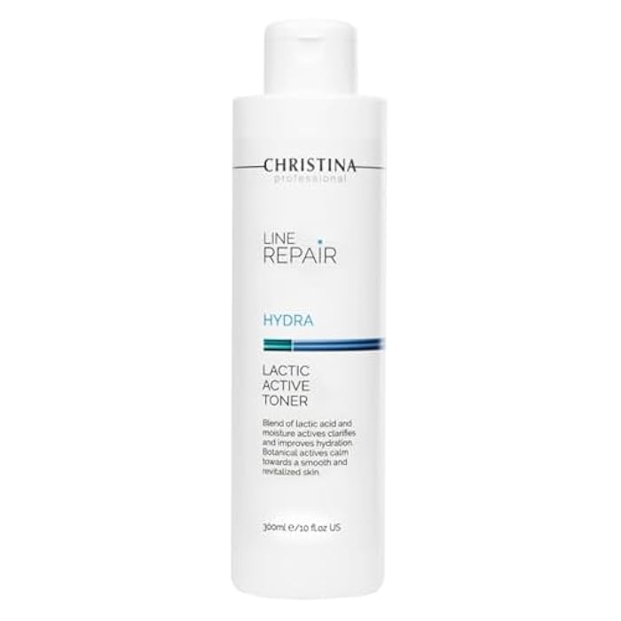 Christina -CHRISTINA- Line Repair Hydra Lactic Active Toner for Face | Moisturizing and Calming Facial Toner | Rejuvenating Effect and Improved Elasticity 300ml - Image 1